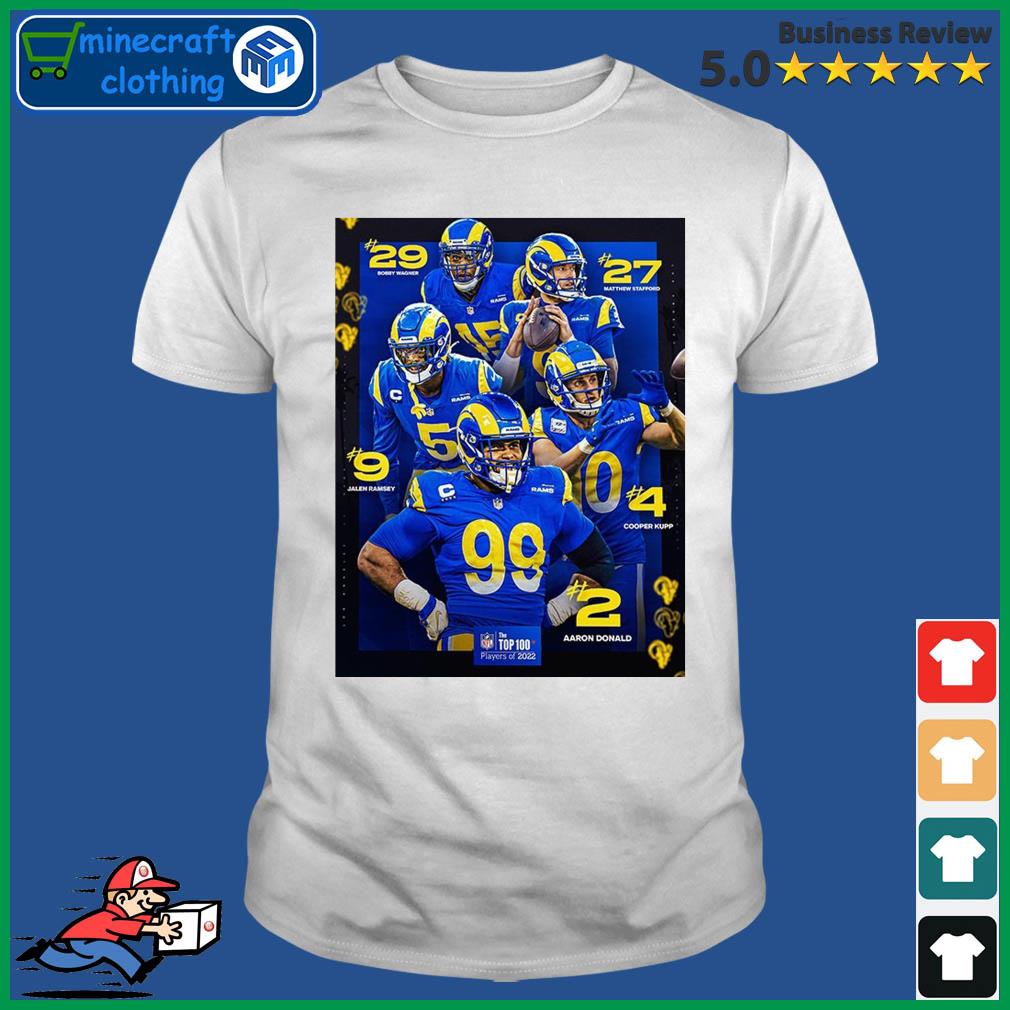 Los Angeles Rams All Players In The NFL Top 100 Shirt