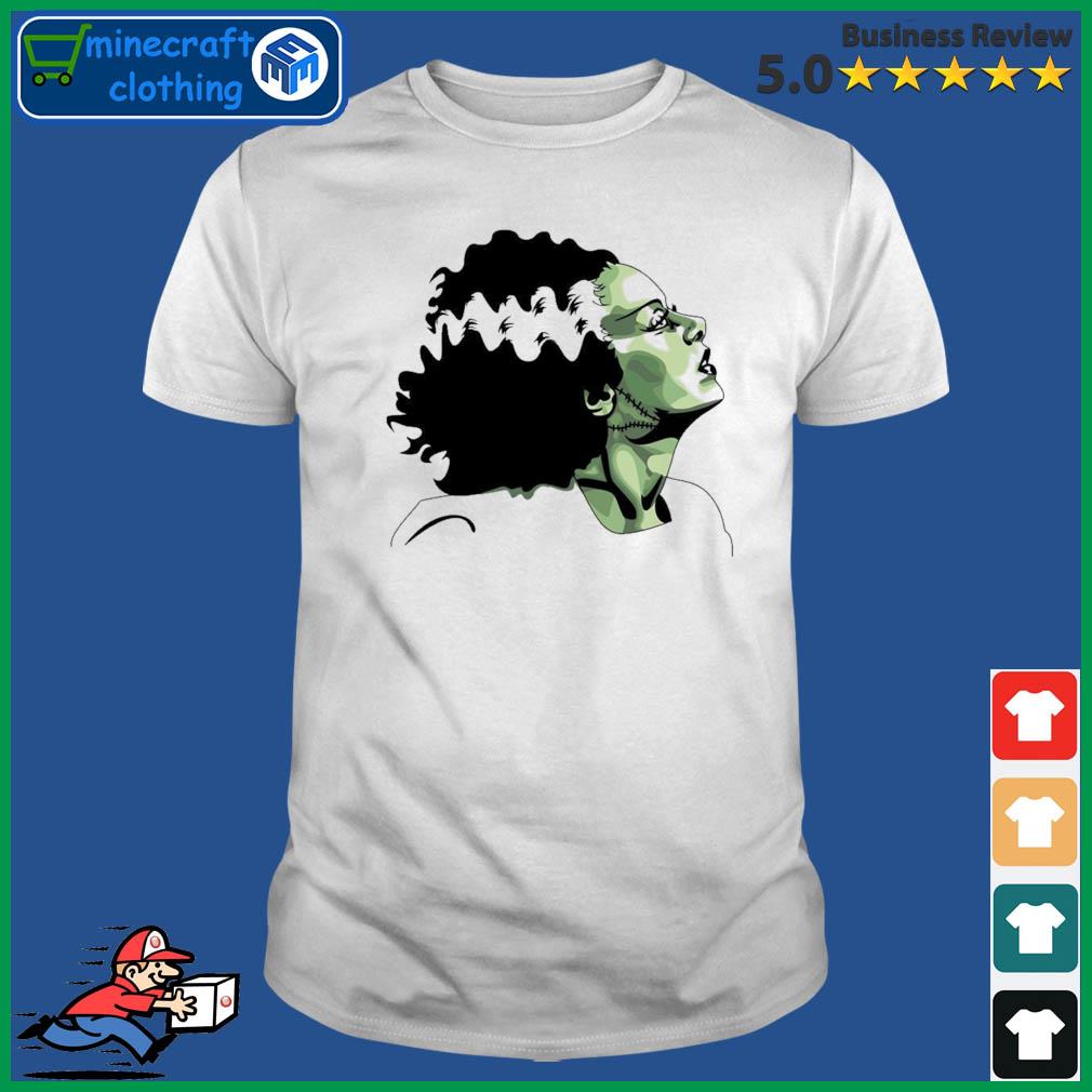 Movie Bride Of Frankenstein Character Vintage Illustration Shirt