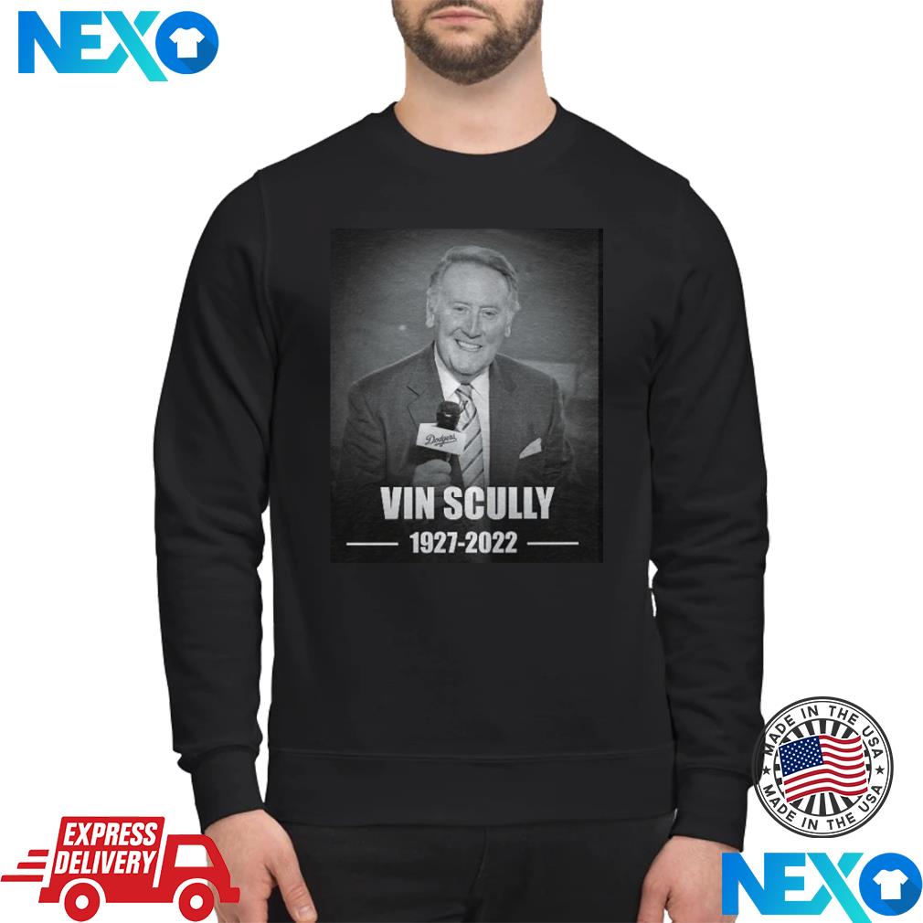 Vin Scully 1927-2022 Rip T-shirt, hoodie, sweater, long sleeve and tank top