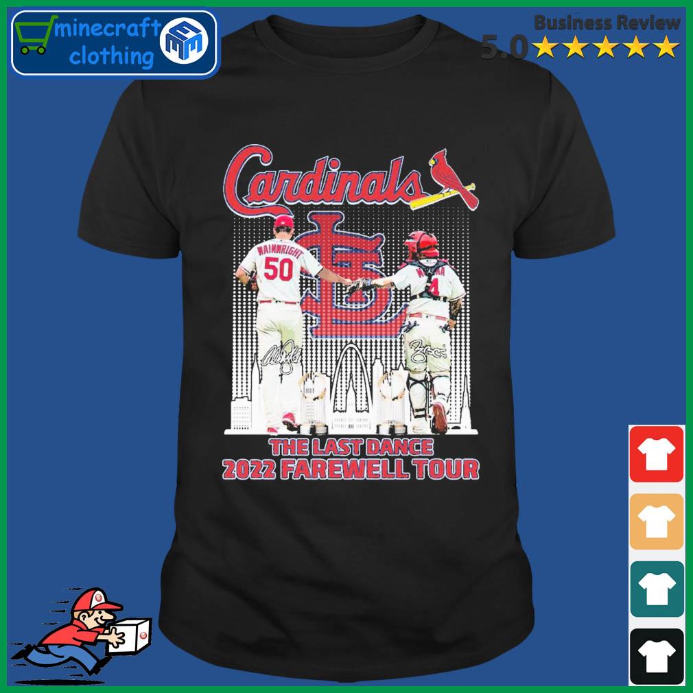 Cardinals Signature The Last Dance 2022 Farewell Tour T-Shirt