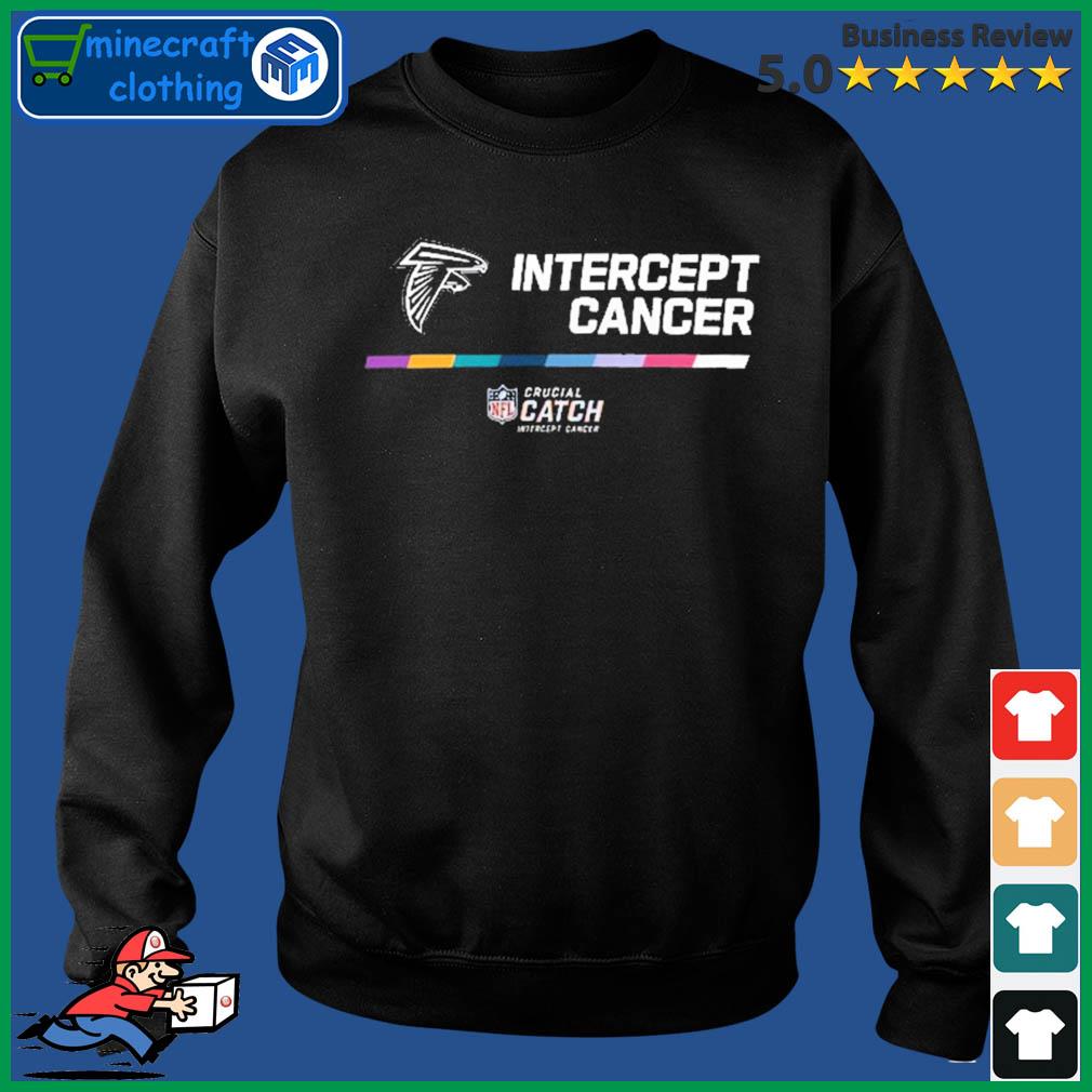 Atlanta Falcons 2022 Nfl Intercept Cancer Crucial Catch Therma