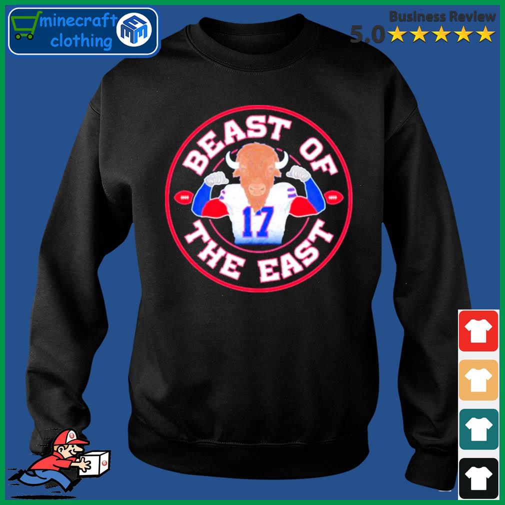 Official 17 Buffalo Bills josh allen beast of the east T-shirt, hoodie,  sweater, long sleeve and tank top