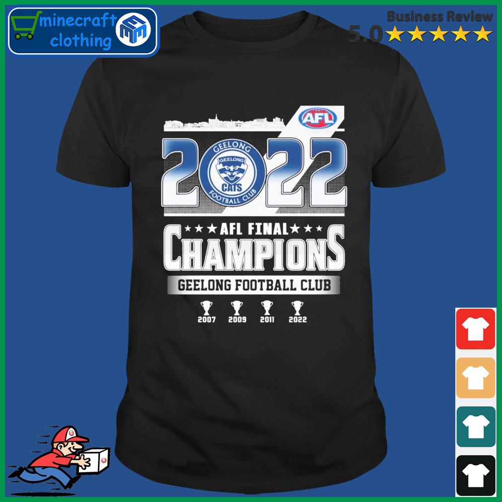 Geelong Football Club 2022 AFL Finals Champions Shirt