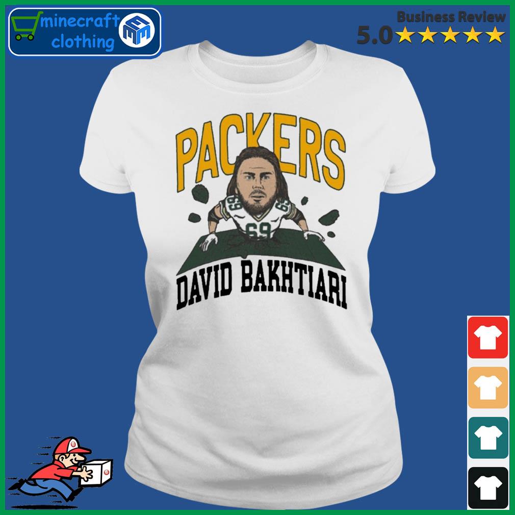 Green Bay Packers #69 Bakhtiari Homage Breakthrough T-Shirt at the