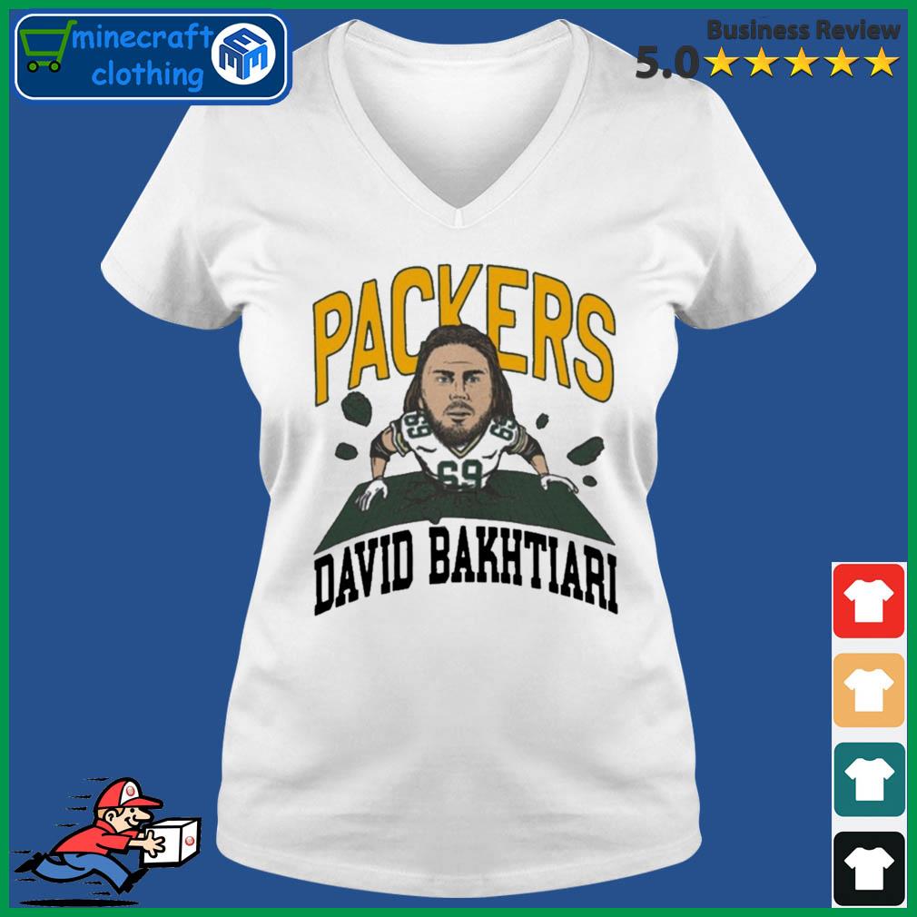 Green Bay Packers #69 Bakhtiari Homage Breakthrough T-Shirt at the