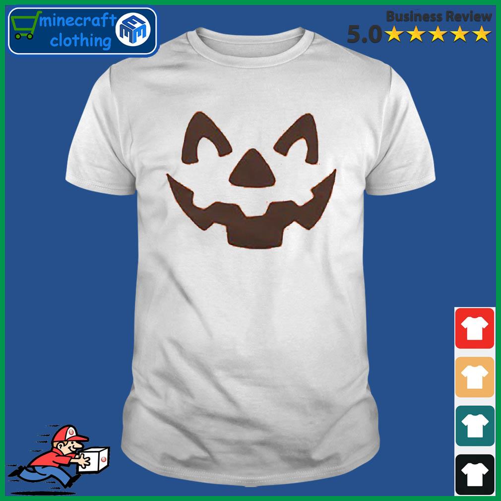 Jack-O-Lantern Face Halloween Shirt