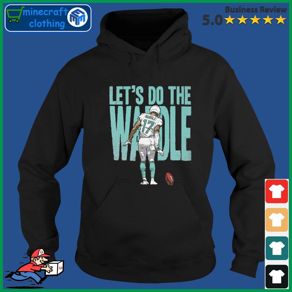 Jaylen Waddle Miami Waddle Dance Lets Do The Waddle Shirt