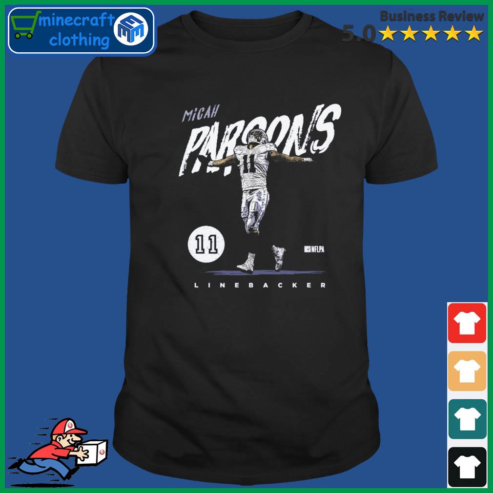 Micah Parsons Dallas Cowboys Linebacker Grunge Shirt - Limotees