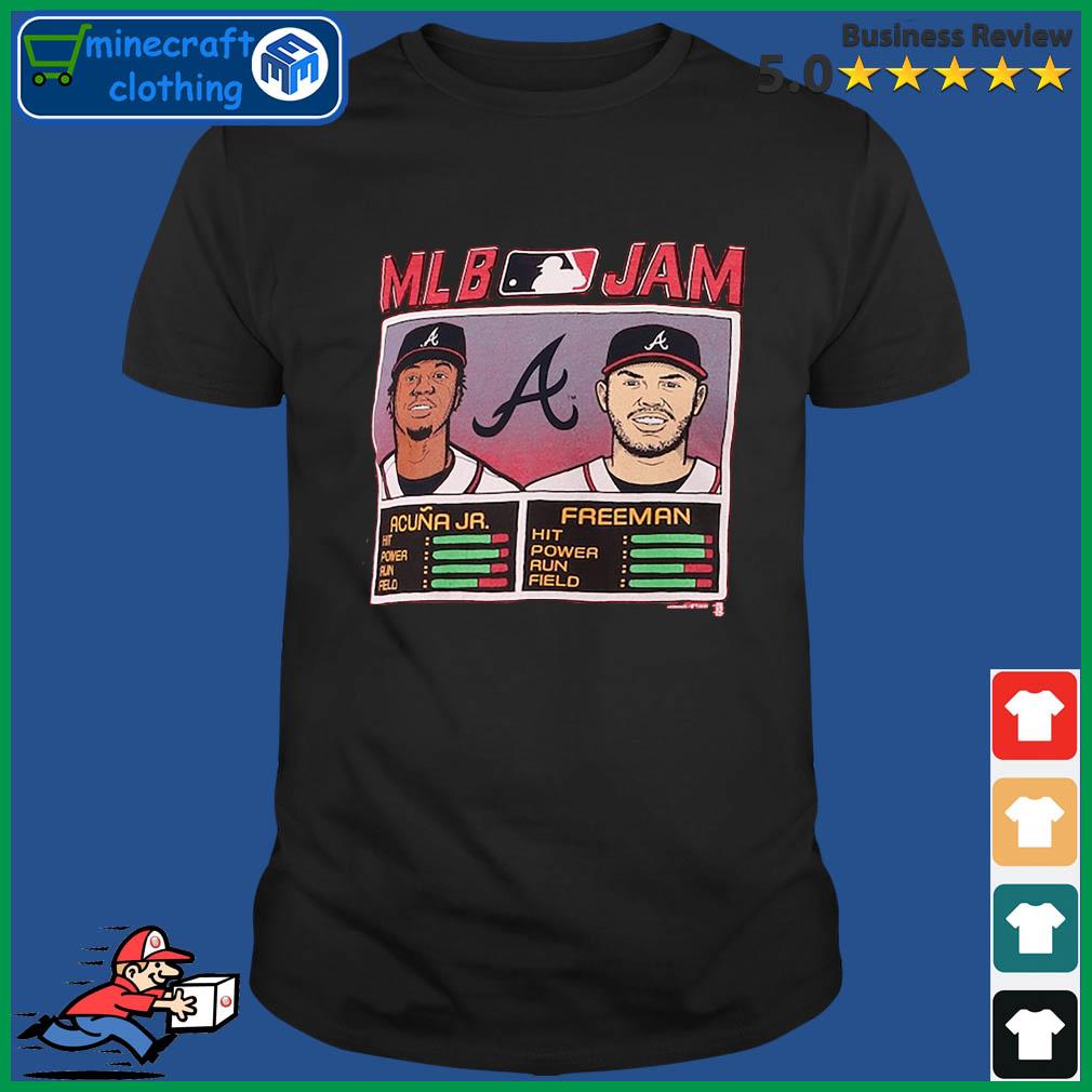 MLB Jam Atlanta Braves Freddie Freeman and Ronald Acuna Jr. Shirt - Limotees