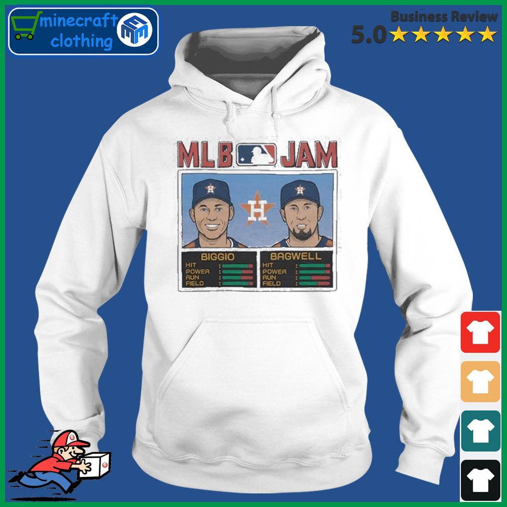 Official MLB Jam Astros Biggio And Bagwell Shirt, hoodie, sweater