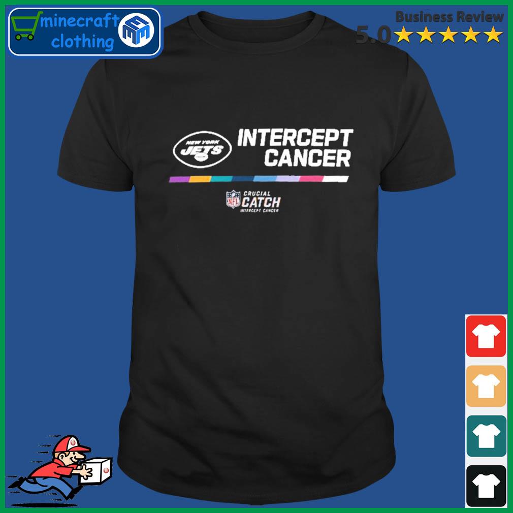 New York Jets Intercept Cancer 2022 NFL Crucial Catch Shirt, hoodie,  sweater, long sleeve and tank top