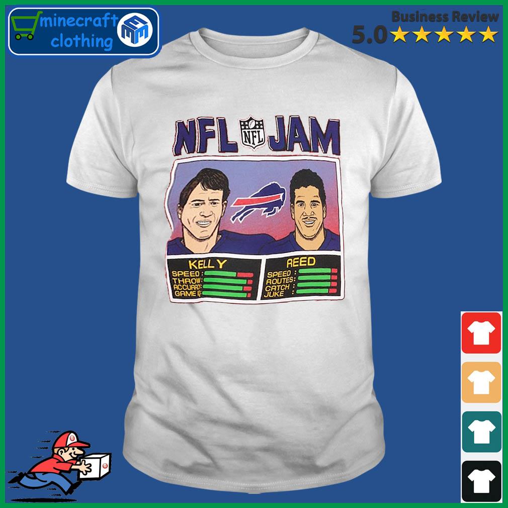 Nfl Jam Buffalo Bills Andre Reed Jim Kelly T-Shirt, hoodie