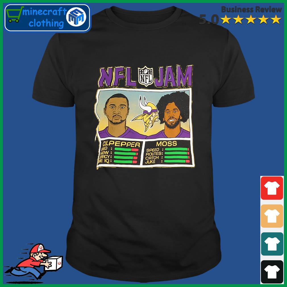 NFL Jam Vikings Culpepper and Moss shirt, hoodie, sweater, longsleeve and  V-neck T-shirt