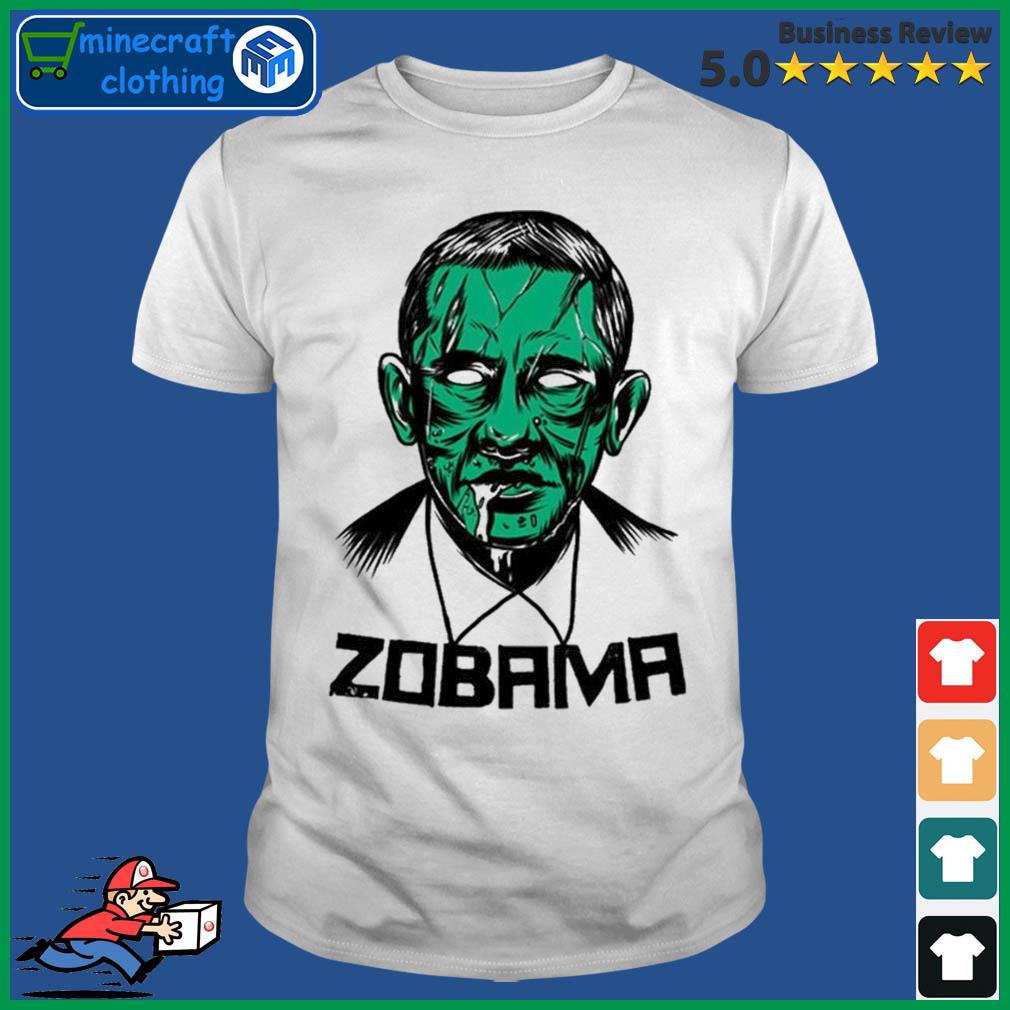 Obama Halloween T-Shirt Zombie Obama