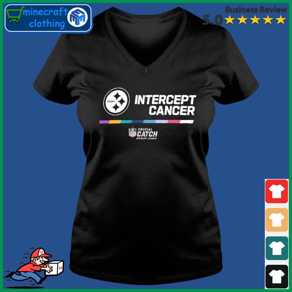 Pittsburgh Steelers 2022 NFL Crucial Catch intercept cancer shirt, hoodie,  sweater and v-neck t-shirt