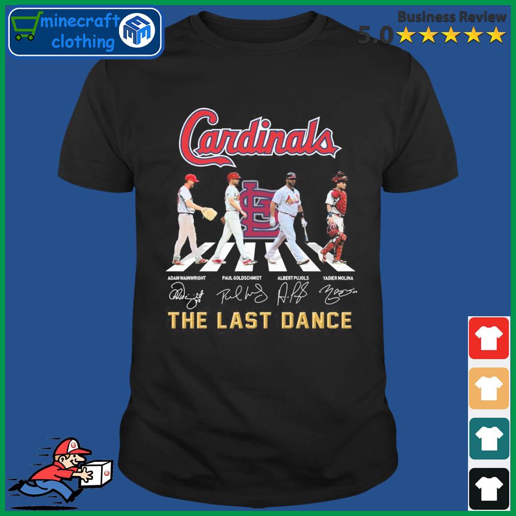 The Last Dance Cardinals Molina Wainwright And Pujols Signature T