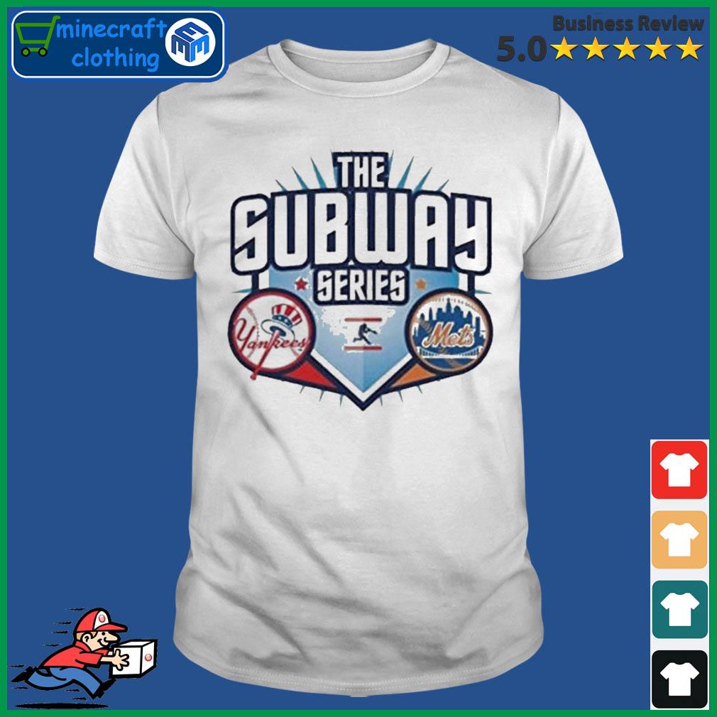 The Subway Baseball Series Yankees And Mets Shirt