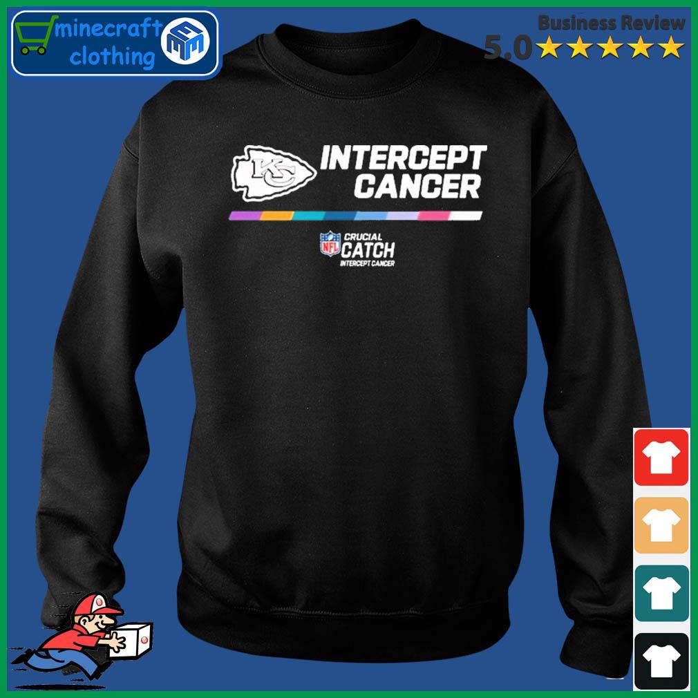 Kansas City Chiefs crucial catch intercept cancer NFL shirt - Guineashirt  Premium ™ LLC