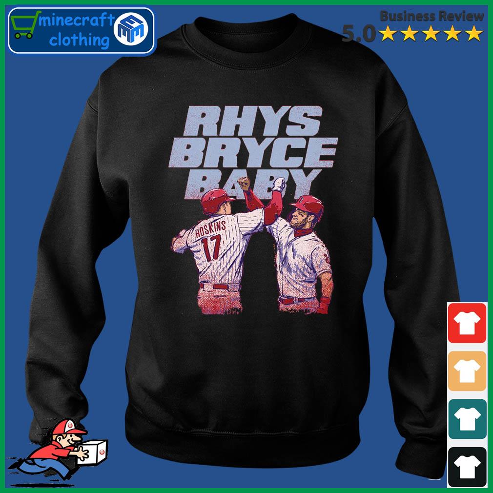 Bryce Harper And Rhys Hoskins Philadelphia Phillies Rhys Bryce Baby Shirt Sweater
