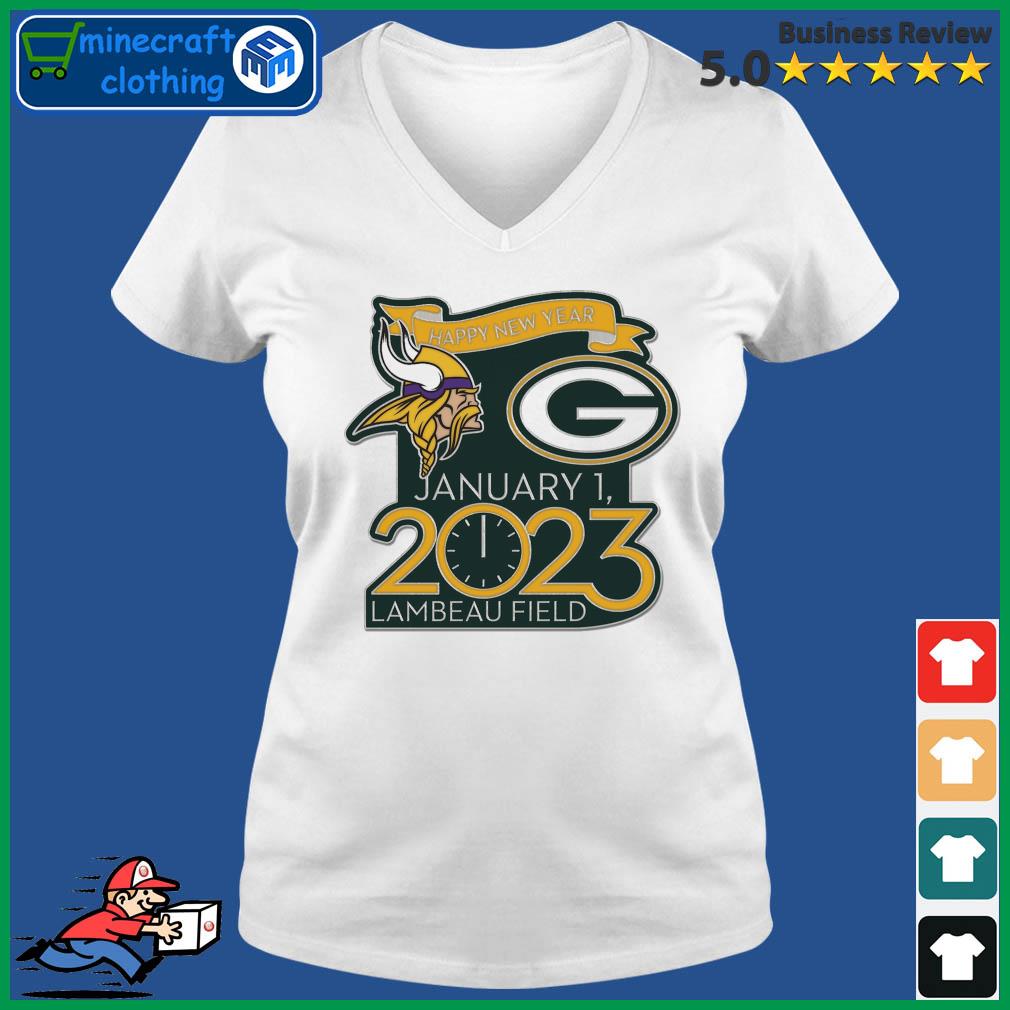Women's Green Bay Packers Starter Cream Kick Start V-Neck T-Shirt in 2023