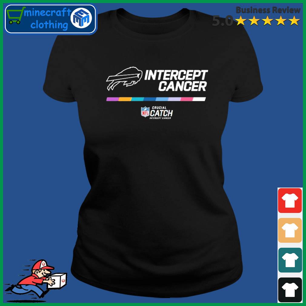 Logo Nfl Buffalo Bills Crucial Catch Intercept Cancer 2023 Champions Shirt,  hoodie, longsleeve, sweater