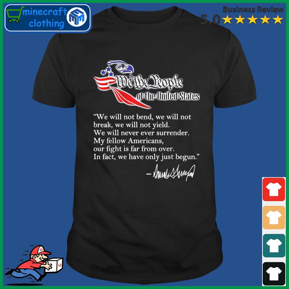 We The People Trump 2024 Red Wave Midterms 2022 Red Eagle Shirt