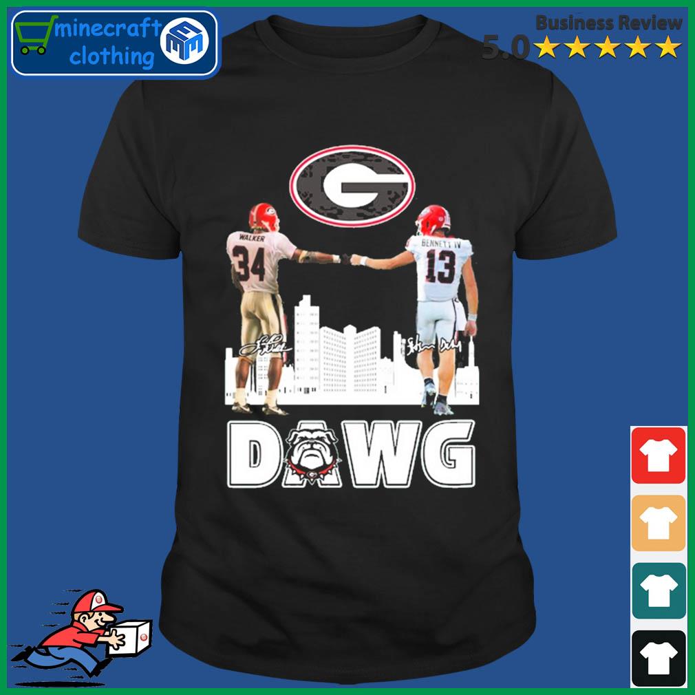Georgia Bulldog Walker And Bennett City Shirt