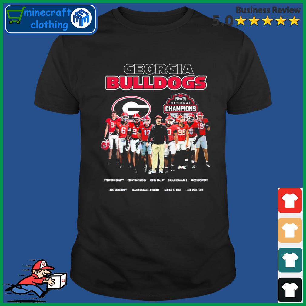 Georgia Bulldogs Teams Champions Shirt