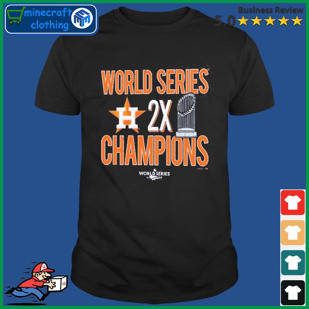 World Series Champions 2022 Houston Astros shirt 2X World Champs