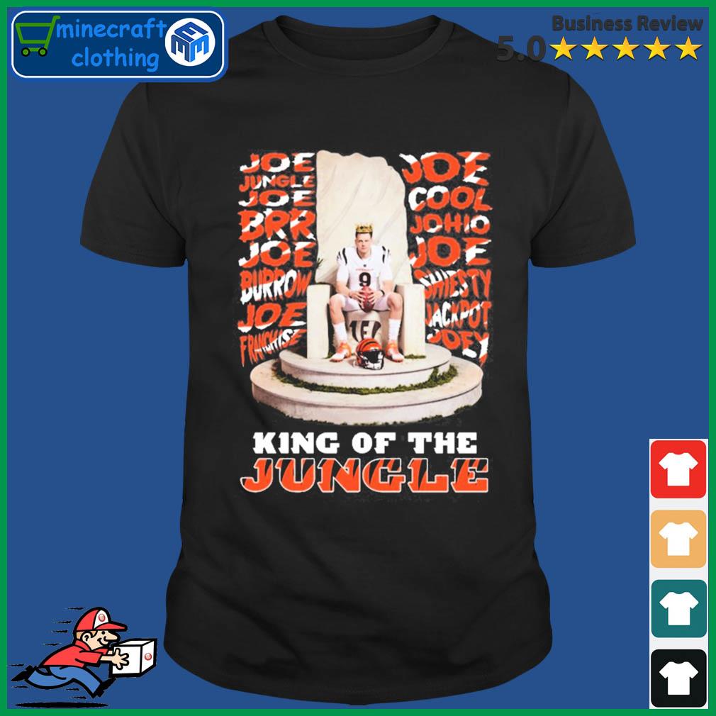 Joe Jungle King Of The Jungle Joe Brr Joe Burrow Shirt