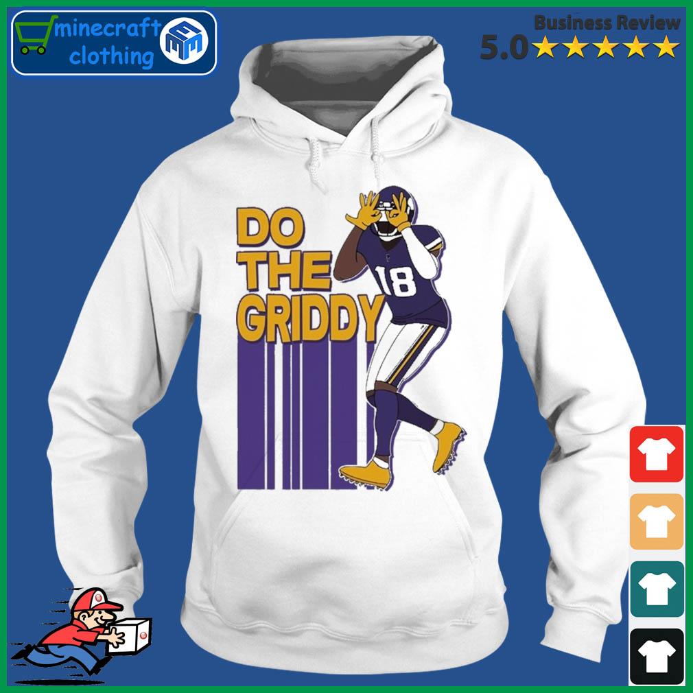 Justin Jefferson griddy touchdown dance shirt, hoodie, sweater, long sleeve  and tank top