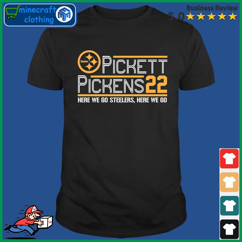 Kenny Pickett George Pickens 2022 Here We Go Steelers Here We Go