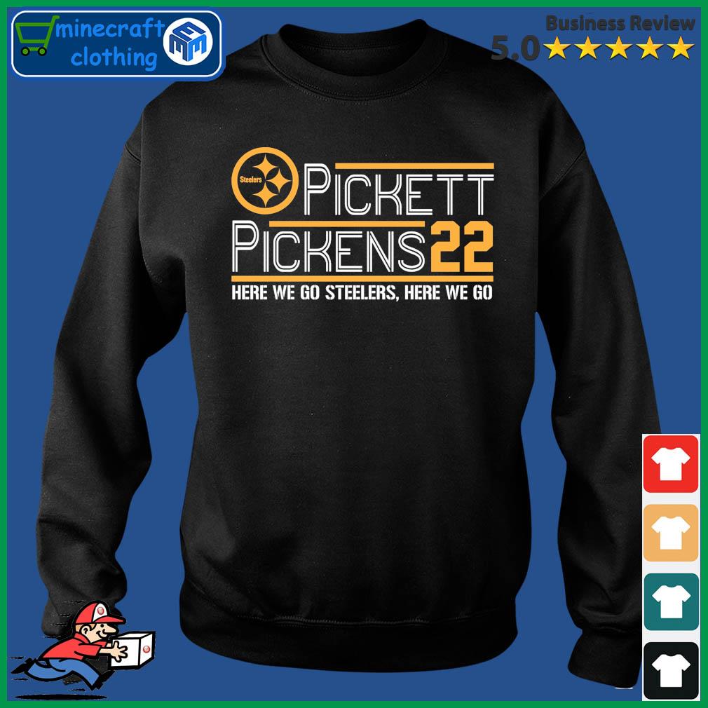 Kenny Pickett George Pickens 2022 Here We Go Steelers Here We Go