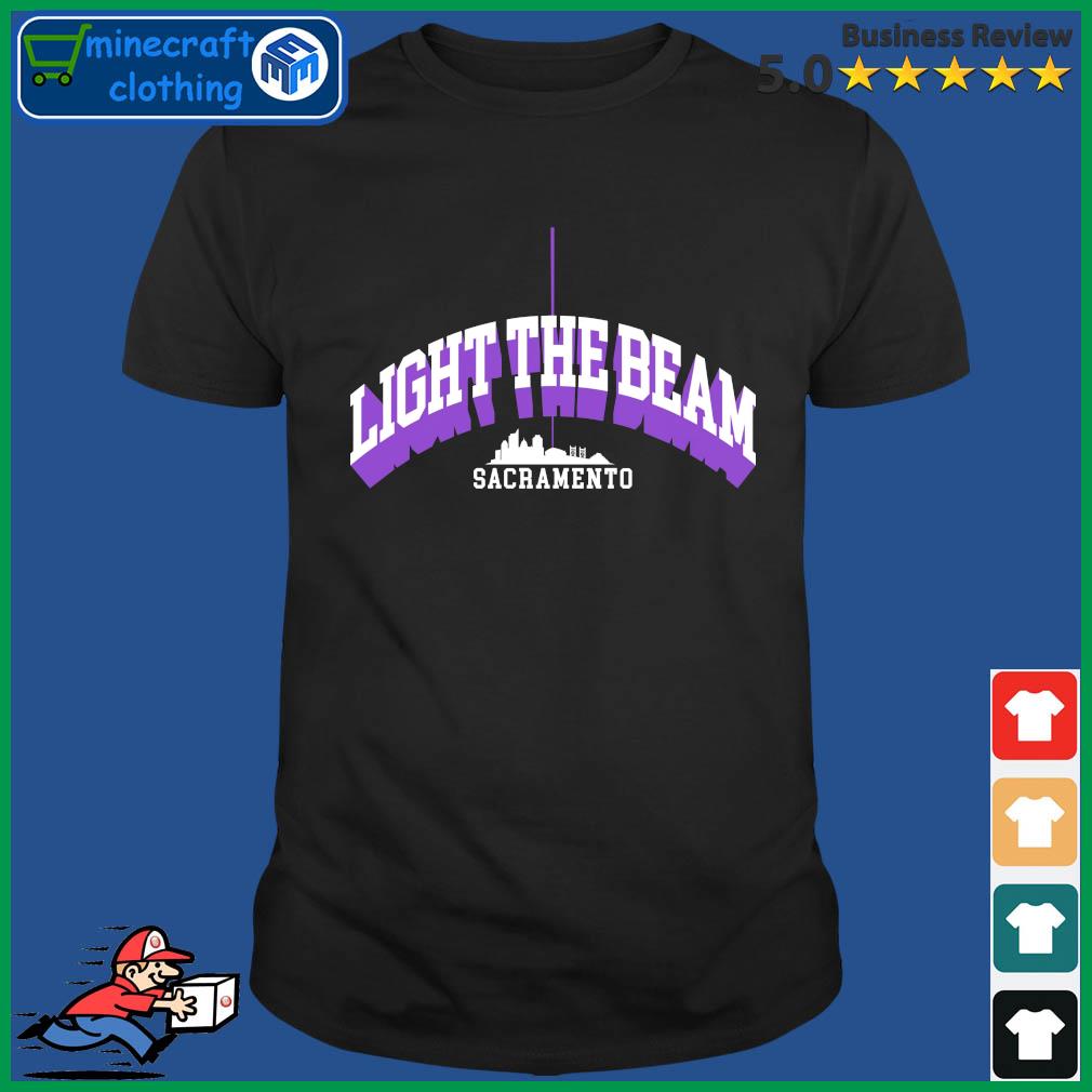 Kings Wins Light The Beam Sacramento City Skylines shirt