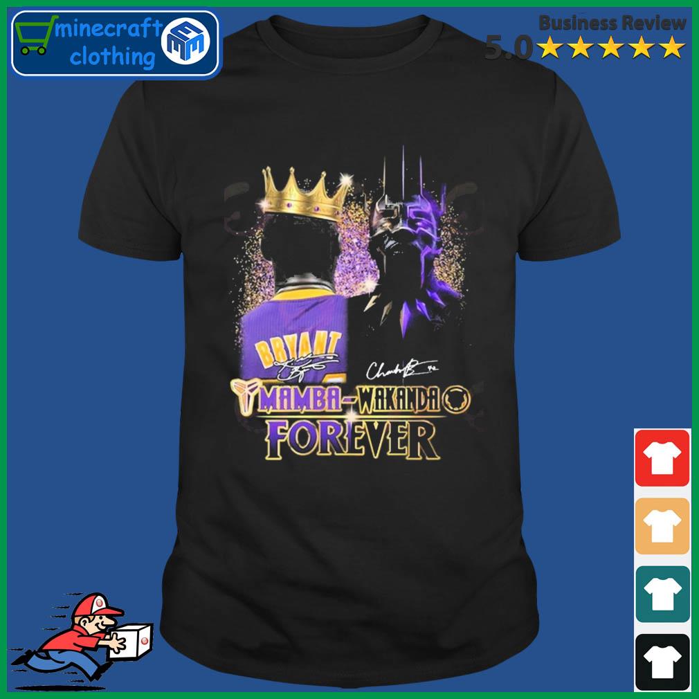 Lakers Mamba- Black Panther Wakanda Forever T-Shirt