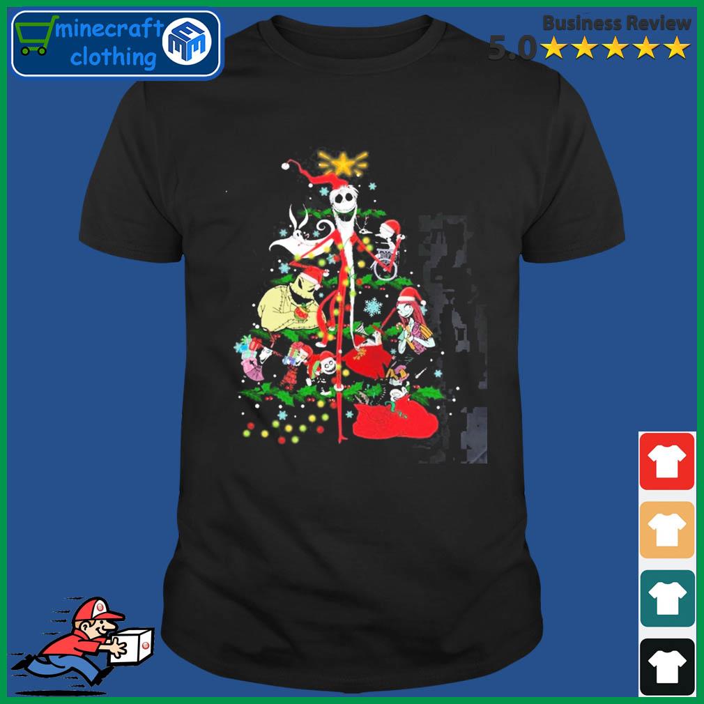 Nightmare Before Christmas Squad Tree Shirt