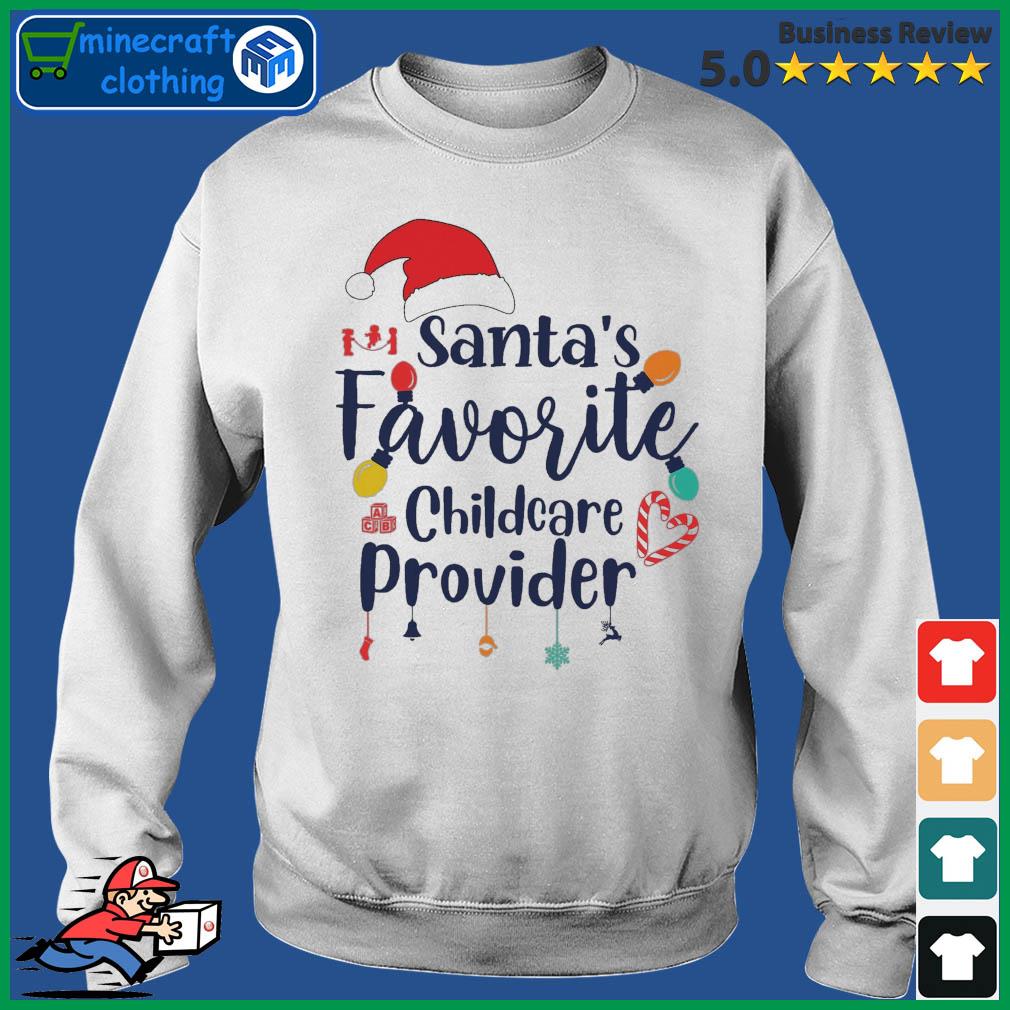 Santa's Hat Favorite Childcare Provider Christmas Sweater Sweater