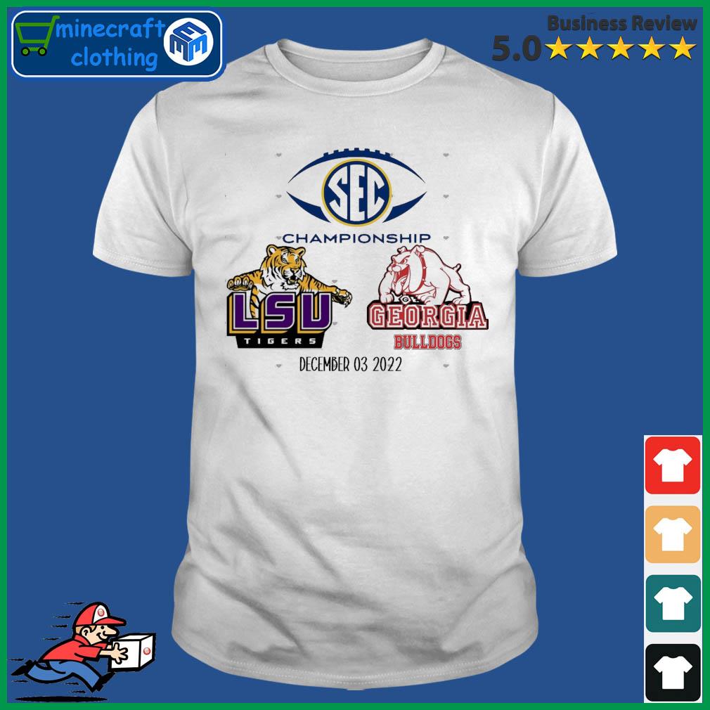 SEC Championship Game LSU Tigers vs Georgia Bulldogs December 3, 2022 Shirt