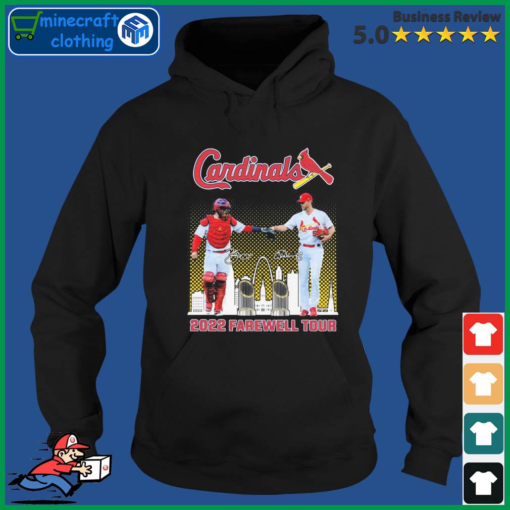 Official The farewell tour 2022 adam wainwright and yadier molina cardinals  T-shirt, hoodie, sweater, long sleeve and tank top