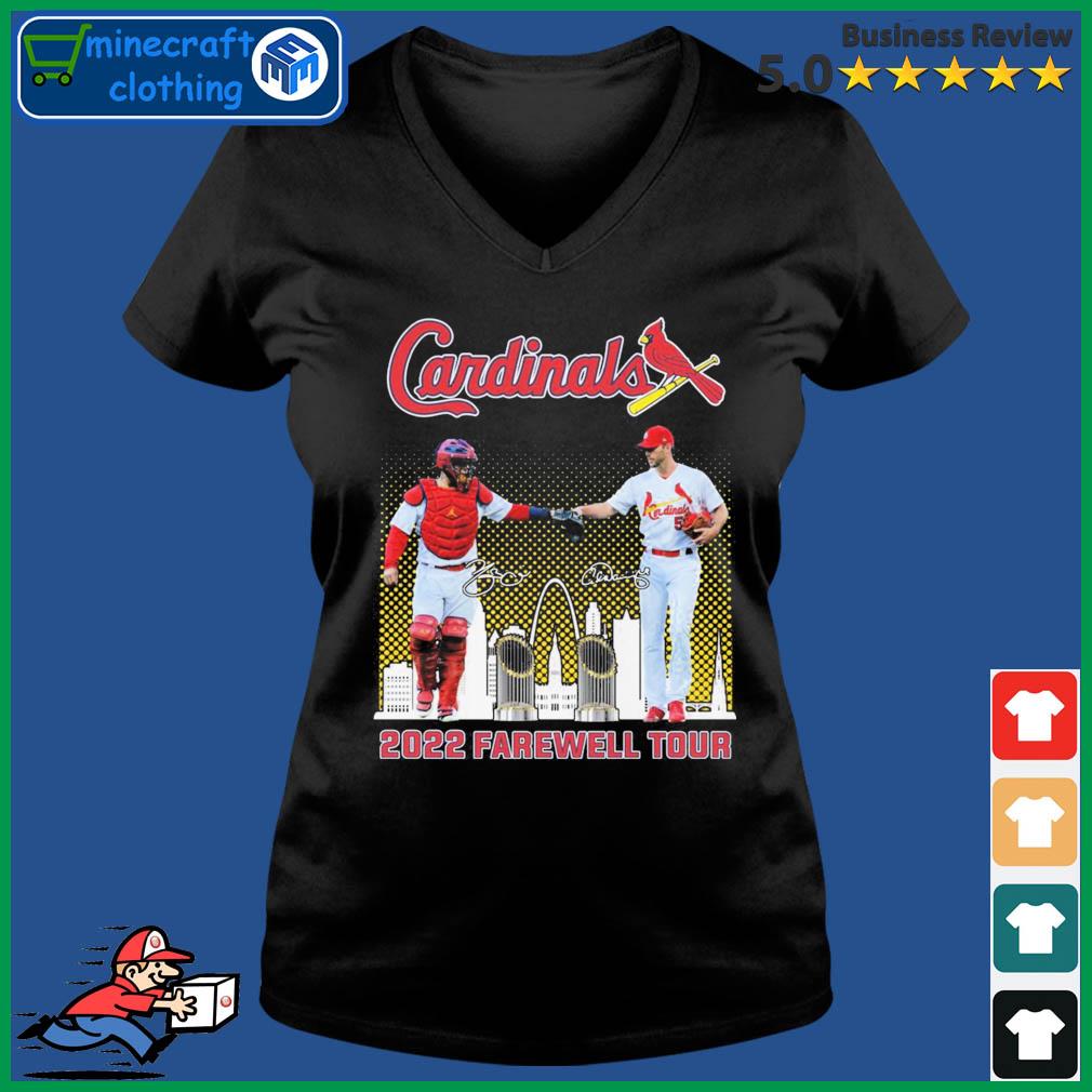 Yaider Molina and Adam Wainwright Shirt The farewell tour 2022