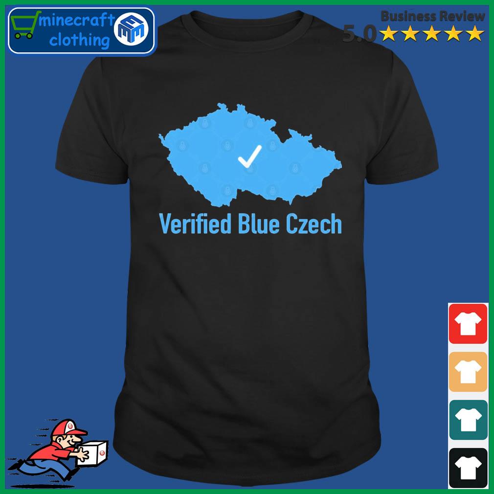 Twitter Verified Blue Czech $8 Shirt