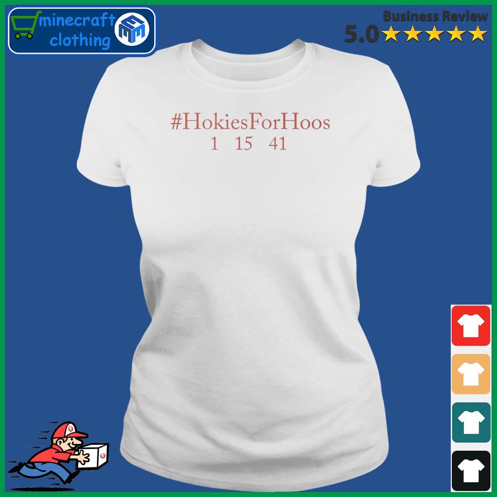 Virginia Tech Women’s Basketball Hokies For Hoos Shirt Ladies Tee